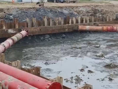 芜湖自来水厂基础支护